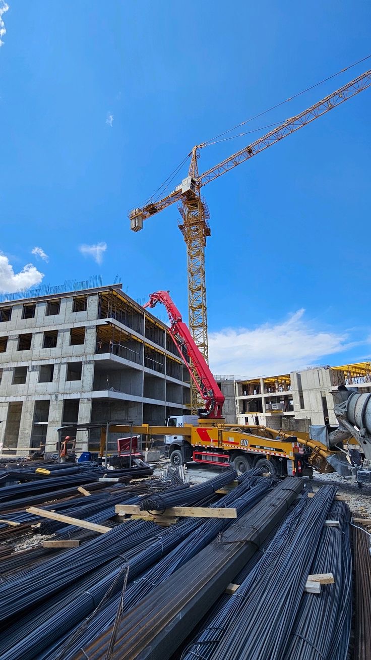 High-Rise Concrete Pour
